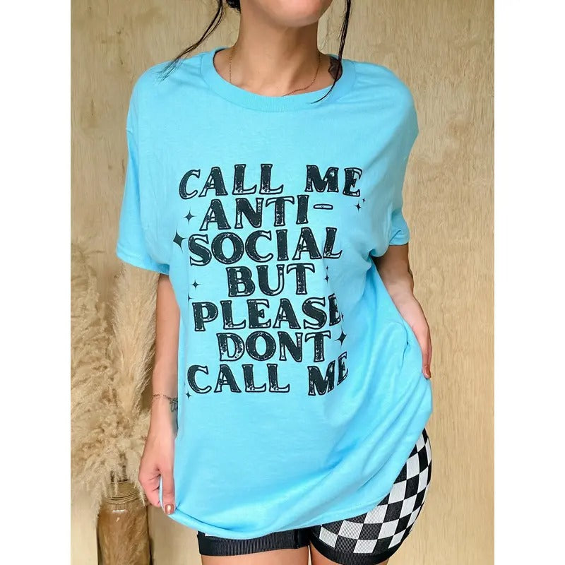 Anti-Social Graphic Tee