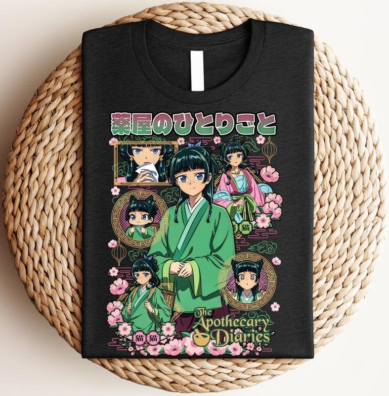Apothecary Diaries Shirt, MaoMao Shirt, Anime Graphic Tees, Gift For Him Her, Unisex Shirt