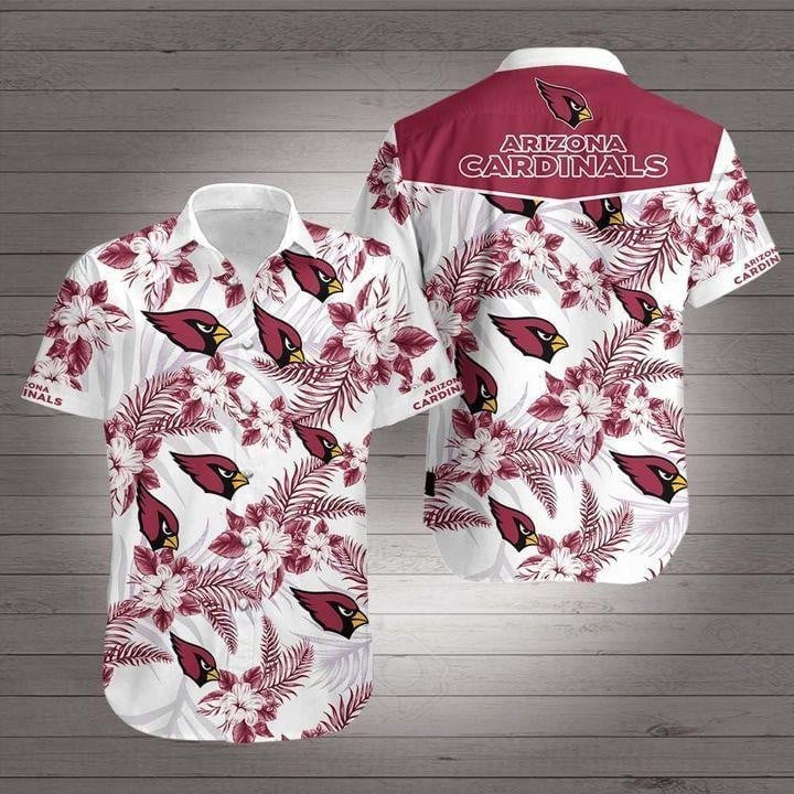 Arizona Cardinals Hawaiian Shirt Floral Spirit Design 807244
