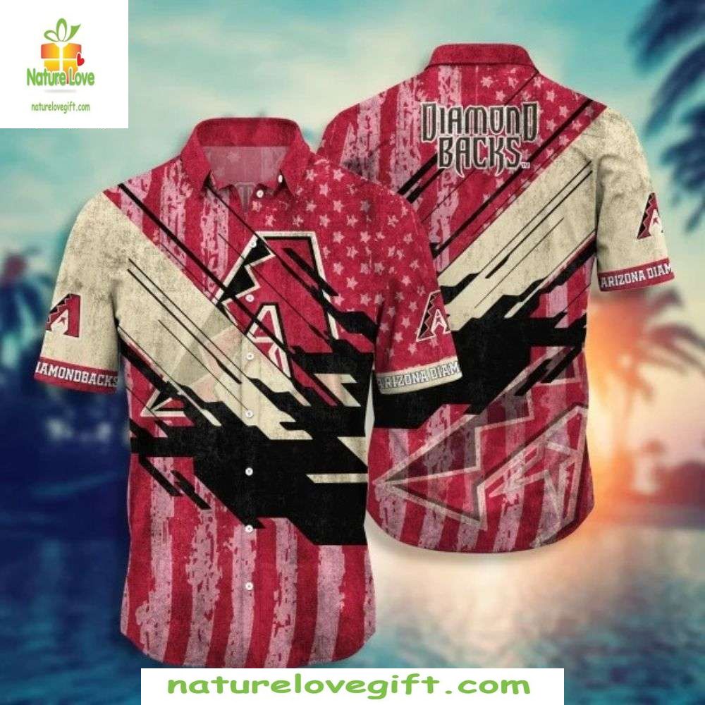Arizona Diamondbacks MLB Hawaiian Shirt Stylish Baseball Apparel