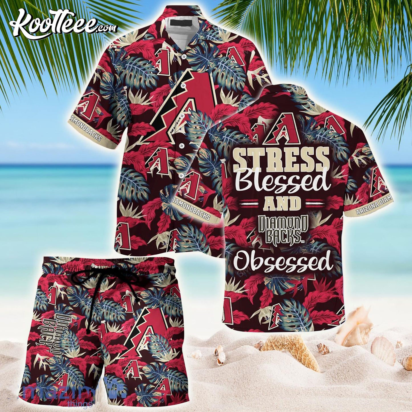 Arizona Diamondbacks MLB Hawaiian Shirt And Shorts