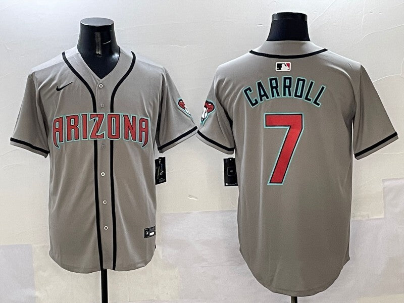 Arizona Diamondbacks #7 Corbin Carroll Diamondbacks Adult Style 2