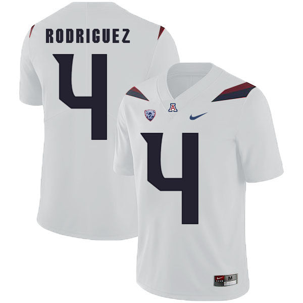 Arizona Wildcats Rhett Rodriguez 4 White
