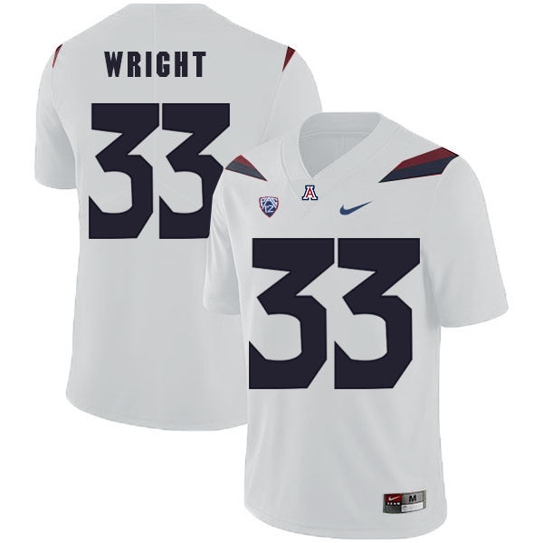 Arizona Wildcats Scooby Wright 33 White