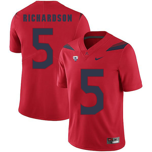 Arizona Wildcats Shaquille Richardson 5 Red