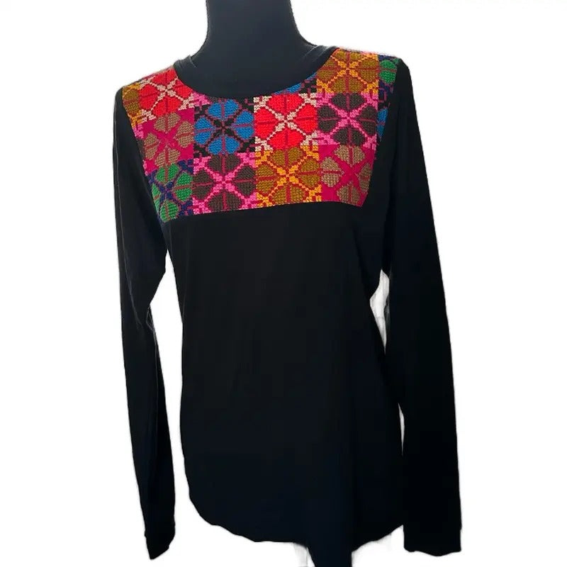 Artesanal Women shirts hand made Blouse Long Sleeve Hoodie, Sweatshirt | InkThreadWorks.com
