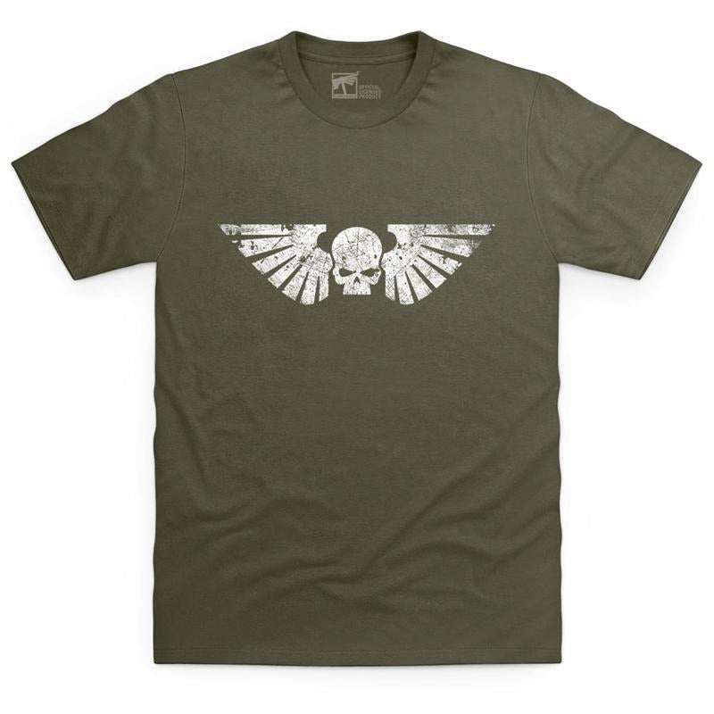 Astra Militarum Battleworn Insignia T Shirt - WARHAMMER MERCH Hoodie, Sweatshirt | InkThreadWorks.com