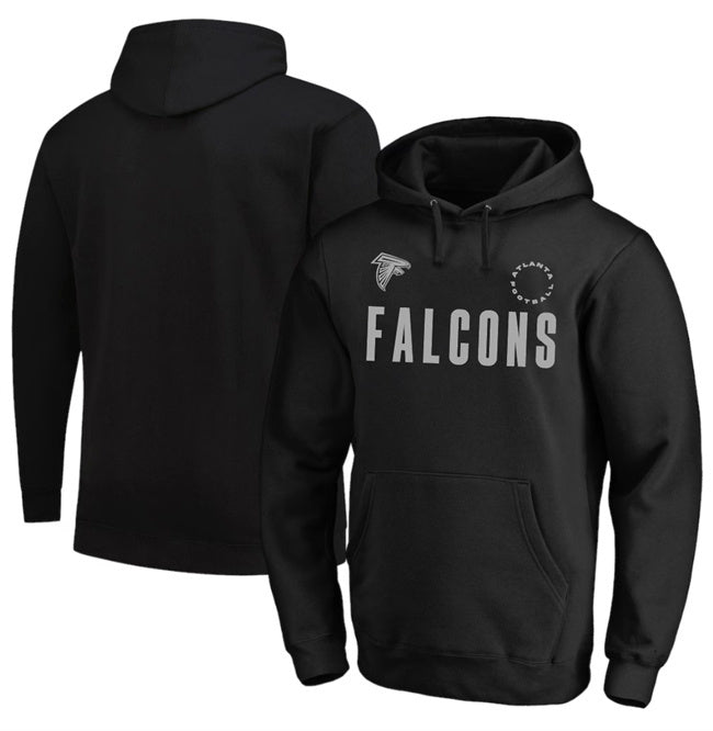 Atlanta Falcons Black Big & Tall Chip Shot Hoodie