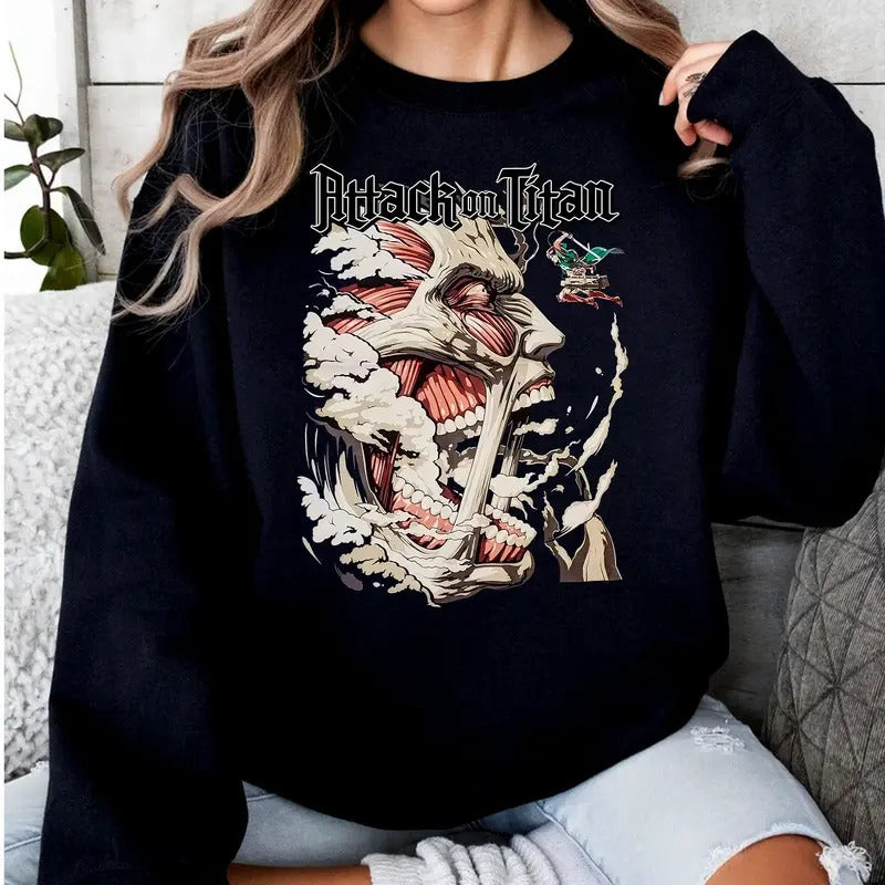 Attack On Titan Fan Series Anime Unisex T-Shirt, Sweatshirt, Hoodie