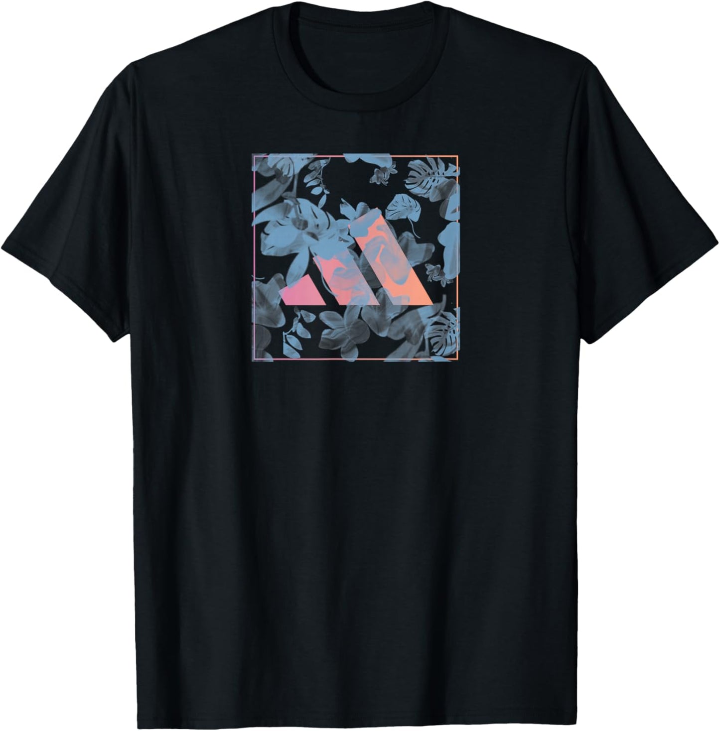 Badge of Sport Floral Box Graphic T-Shirt