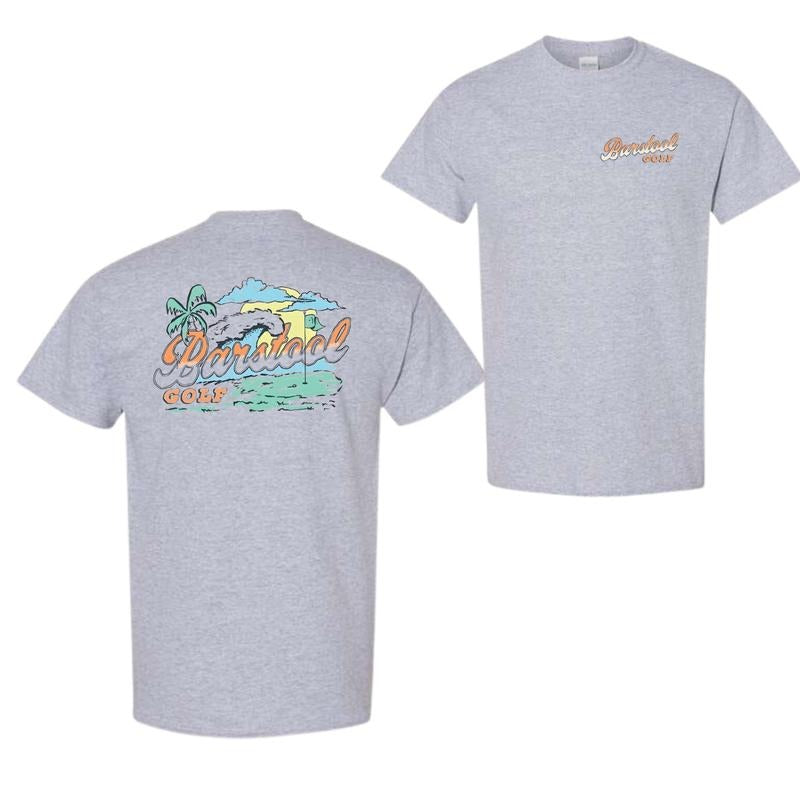 BARSTOOL GOLF BEACH TEE Womenswear Freeshipping, Full Color, Full Size Hoodie, Sweatshirt | InkThreadWorks.com