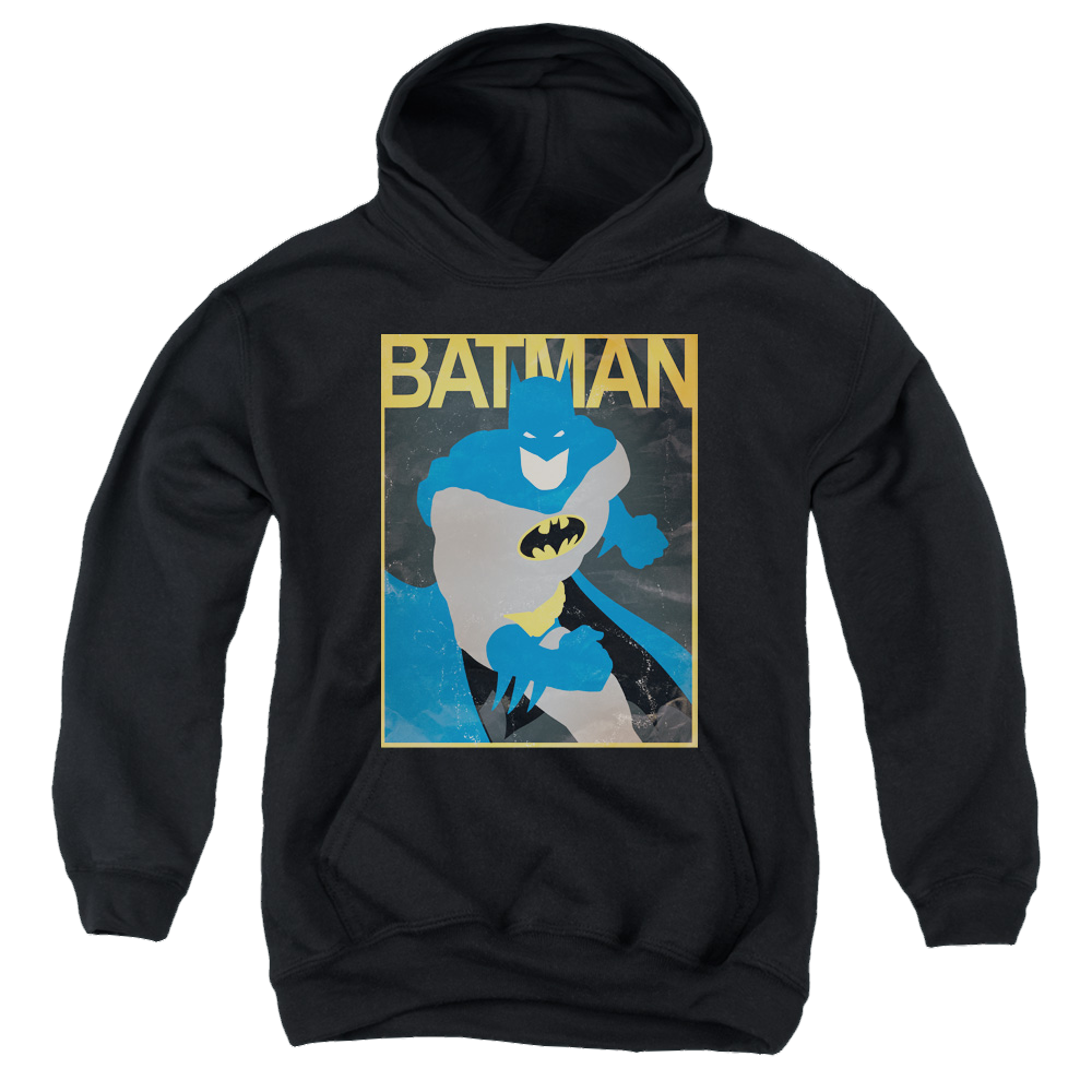 DC Batman Simple Bm Poster - Youth Hoodie