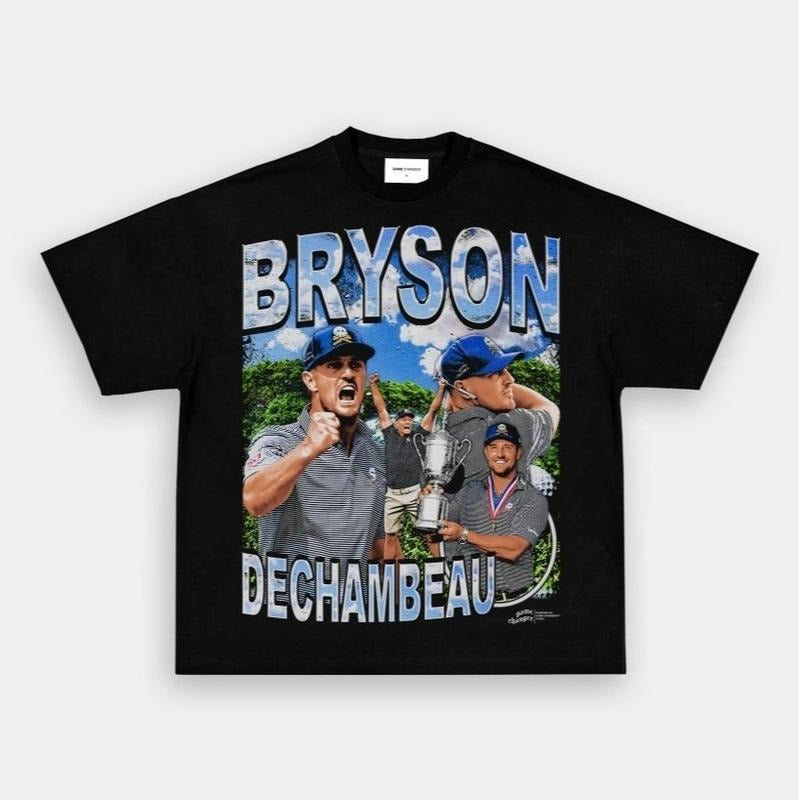 BRYSON DECHAMBEAU graphic teee, 2025 Golf Champion Tee, Golf Lover Gift, masters 2025 merch