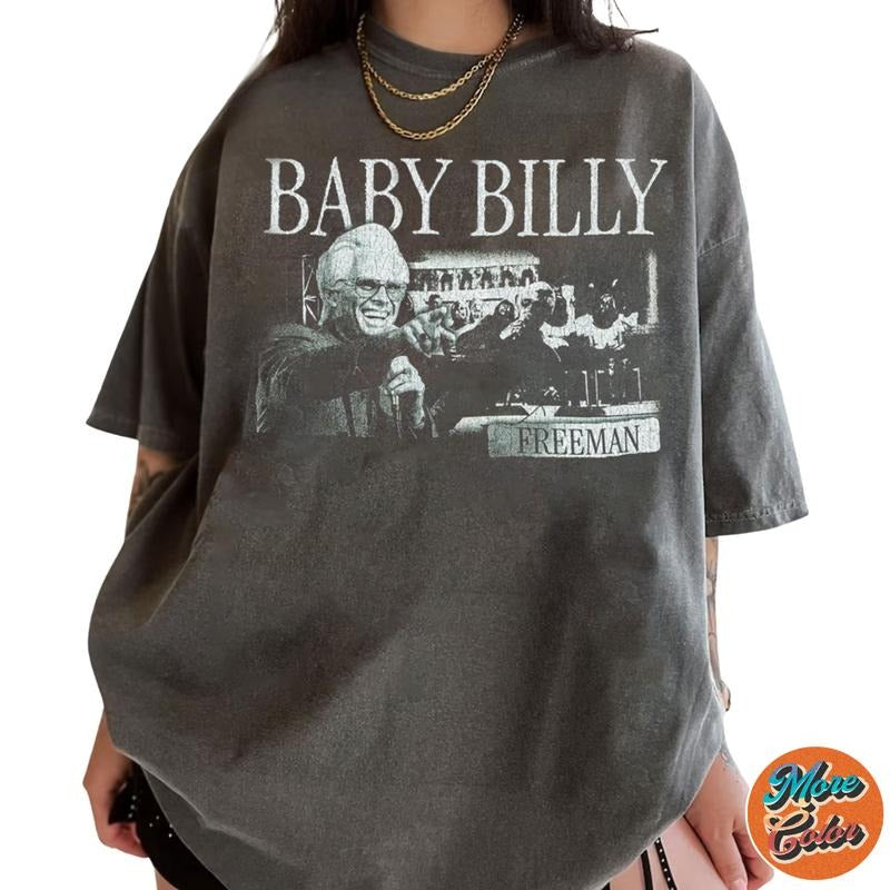 Baby Billys Freeman Movie Shirts, Cotton Unisex T-shirt, Crew Neck, Size S- 3XL, Menswear Top, Womenswear Top Underwear Streetwear