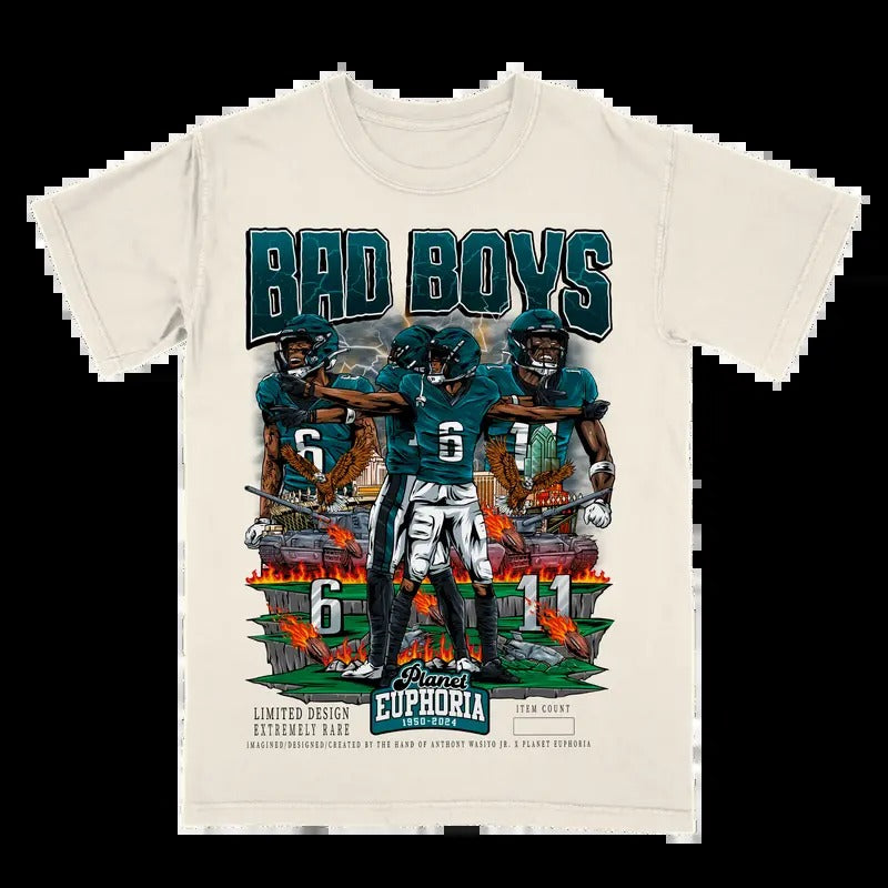 Bad Boys Off-White Tee Gift For Fan - Men's Casual T-shirt - Menswear Hoodie, Sweatshirt | InkThreadWorks.com