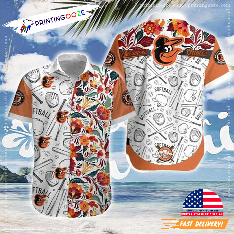 Baltimore Orioles MLB Hawaiian Shirt
