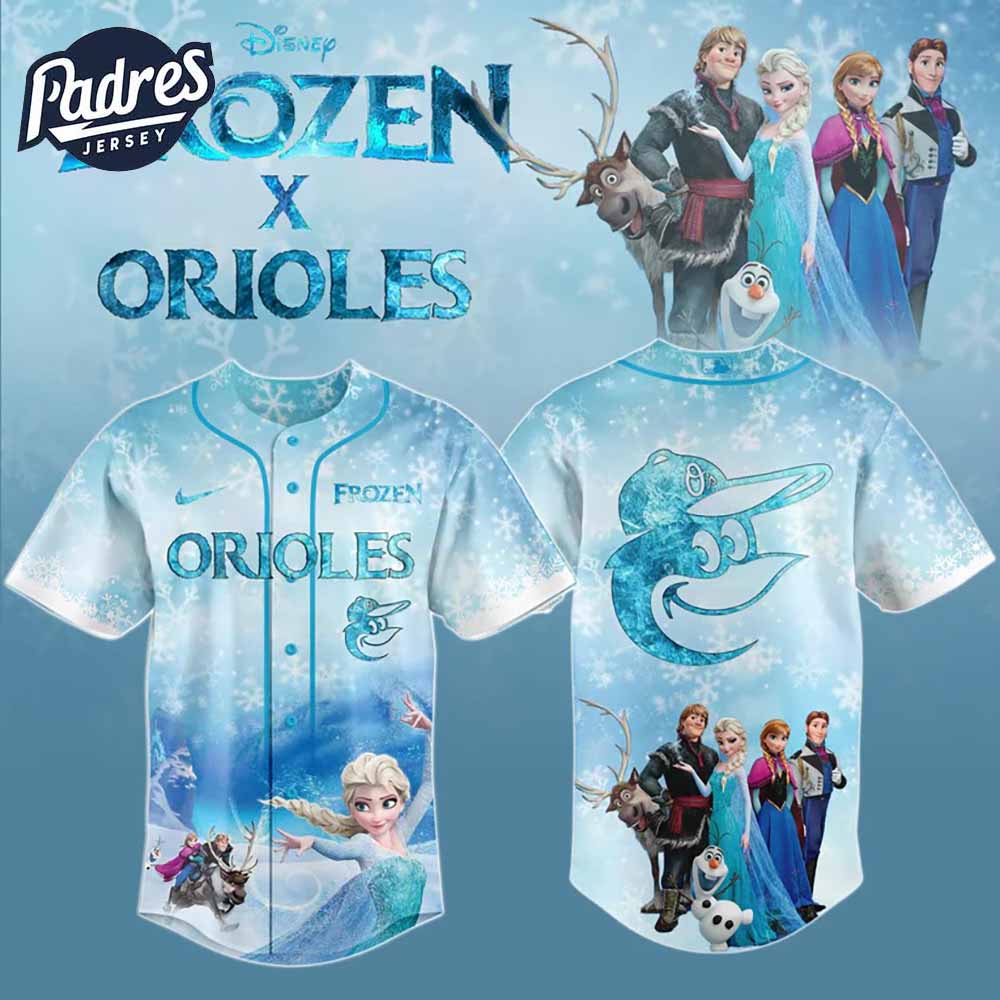 Baltimore Orioles x Frozen Baseball Jersey 2025 - Padres Jersey Oasis: Elevate Your Baseball Style Game