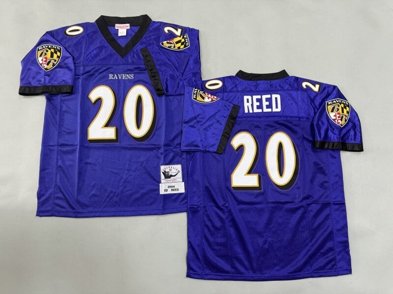 Baltimore Ravens #20 Ed Reed Baltimore Ravens Style 2