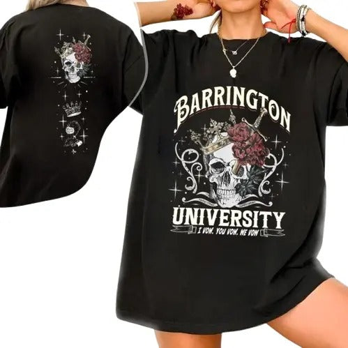 BarringtonUniversity The Ritual Merch Shirt, Shantel Tessier Dark Romance, Smut Books TShirt, Ryat Archer, Book Lover...