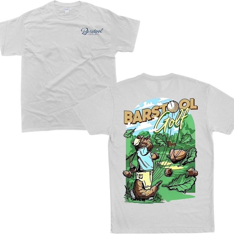Barstool Golf Gopher T-shirt For Men Graphic T-Shirt, Trendy Vintage Unisex T-shirt for men and women
