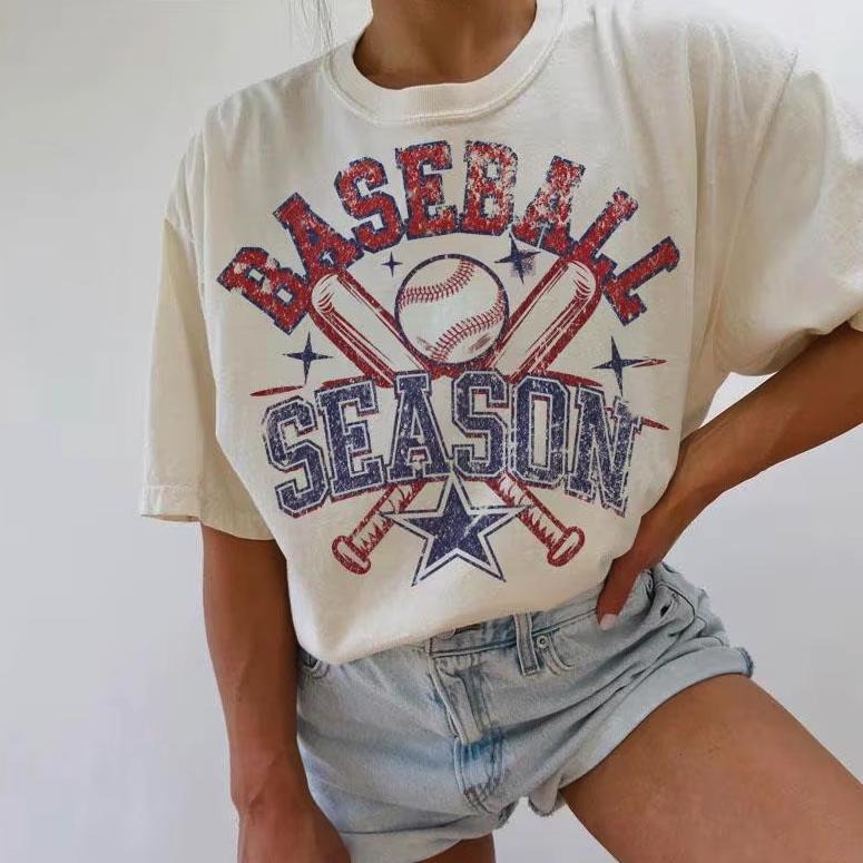 Baseball Season Retro Checkered T-shirt, Trendy Baseball Sweatshirt, Funny Baseball T-Shirt, Baseball Lover Gift, Game...