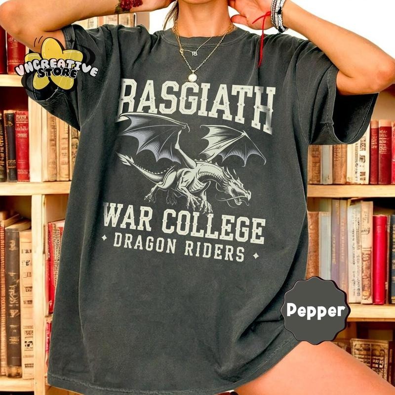 Basgiath War College Shirt, Fourth Wing Shirt, Dragon Rider Shirt, Rebecca Yoros, Fourth Wing, Violet Sorrengail,Bookish...