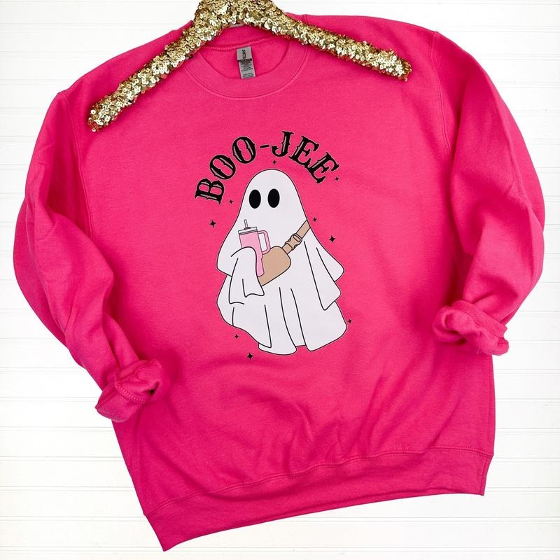 Basic BOO Sweatshirt T-Shirts, Hoodie | InkThreadWorks.com