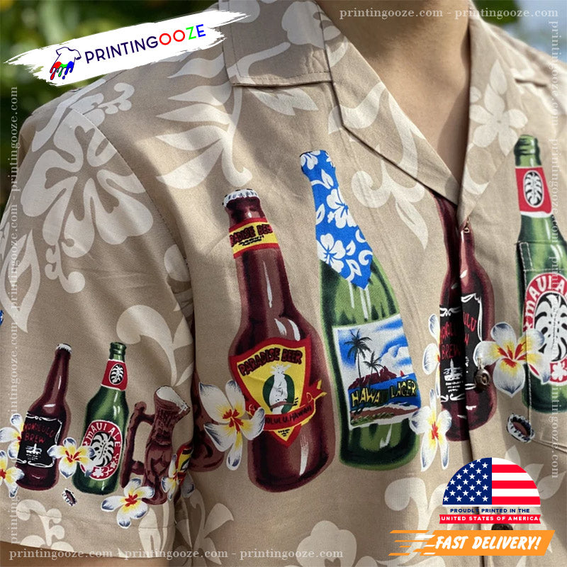 Beer Aloha Hawaiian Shirt