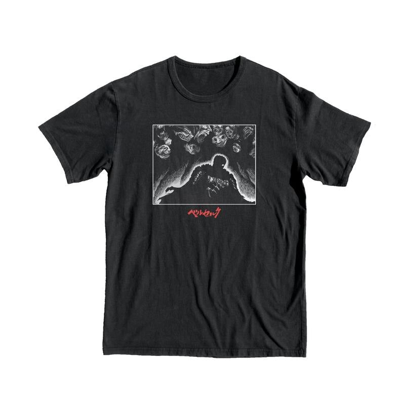 Berserk Monsters Tee - Anime Style Streetwear Menswear Top 3000 BC clothes Hoodie, Sweatshirt | InkThreadWorks.com