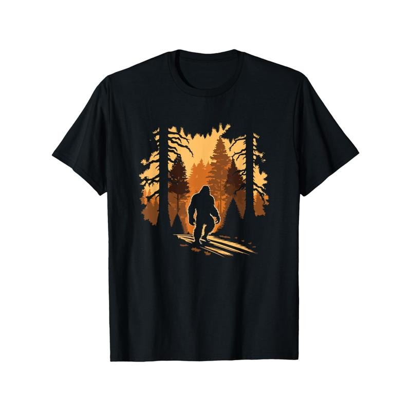 Big Foot Men's T-shirt Made in USA Hoodie, Sweatshirt | InkThreadWorks.com