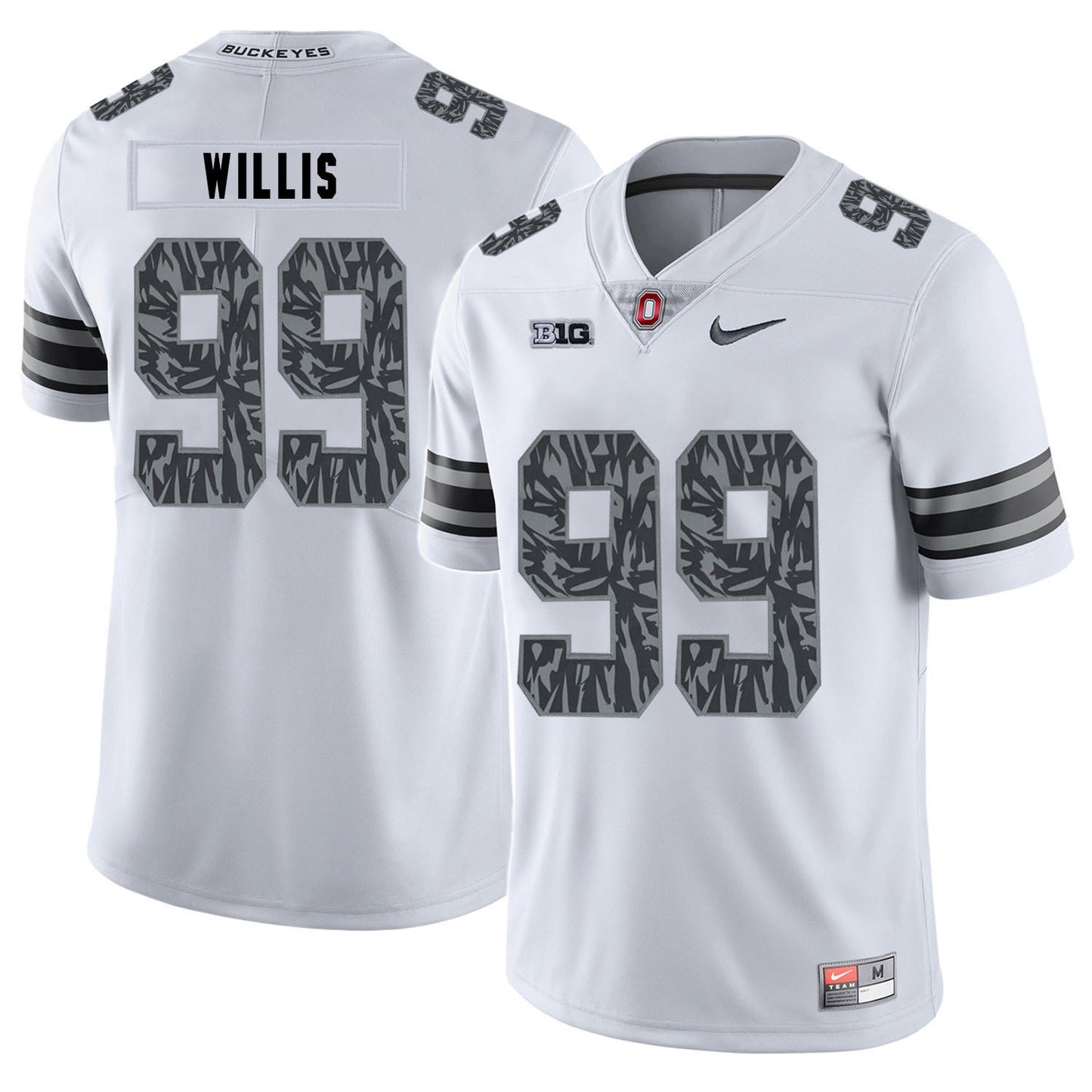 Bill Willis 99 Pattern White