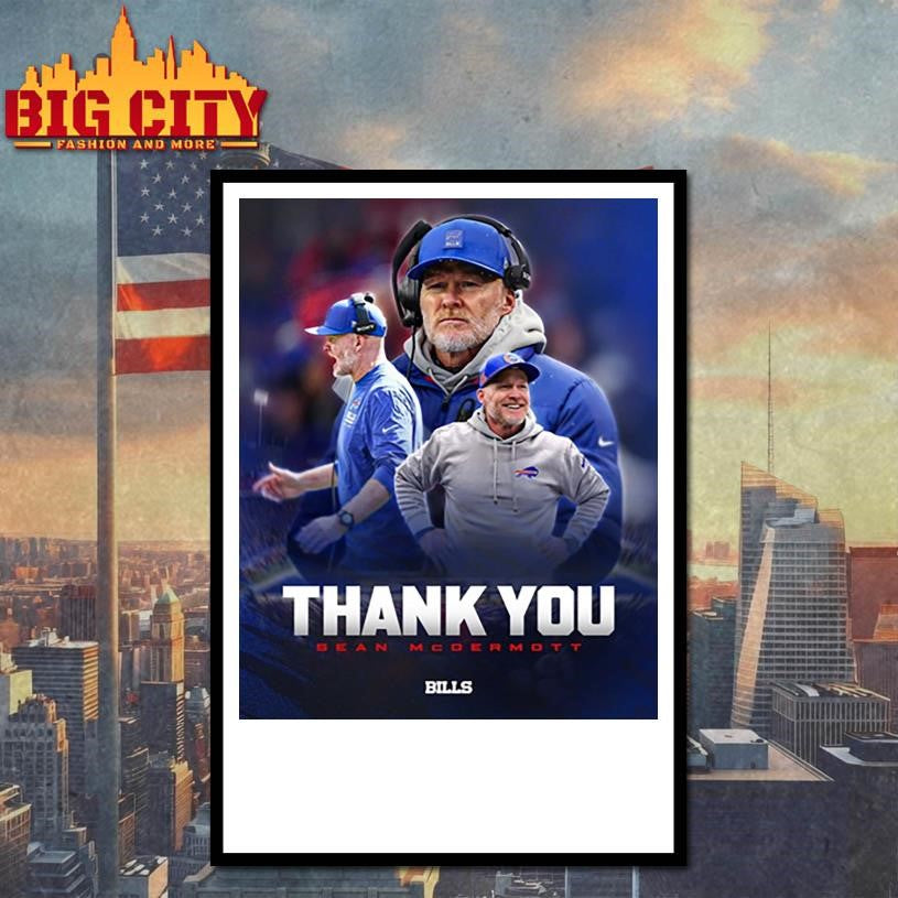 Bills Thank You Coach McDermott Shirt