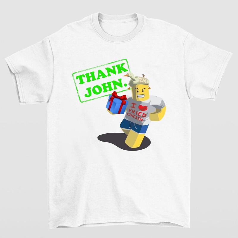 Blame John I Love Fried Chicken Shirt Funny and Quirky Design Meme Hoodie, Sweatshirt | InkThreadWorks.com