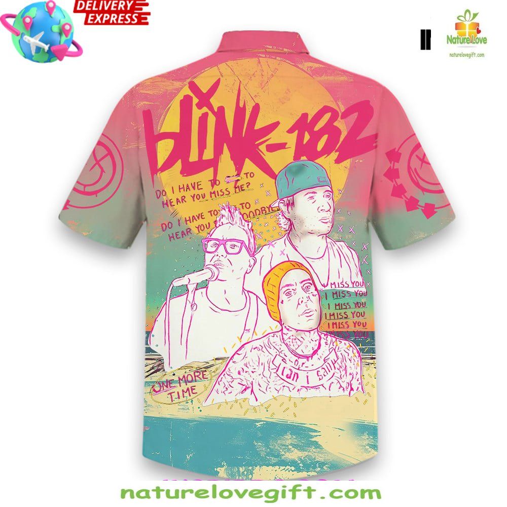 Blink 182 Hawaiian Shirt Limited Edition