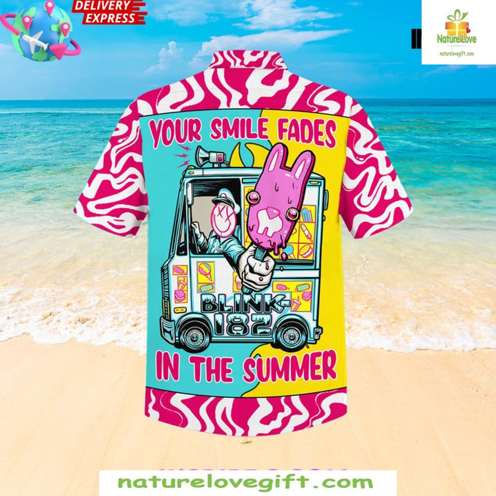 Blink 182 Hawaiian Shirt Summer Design