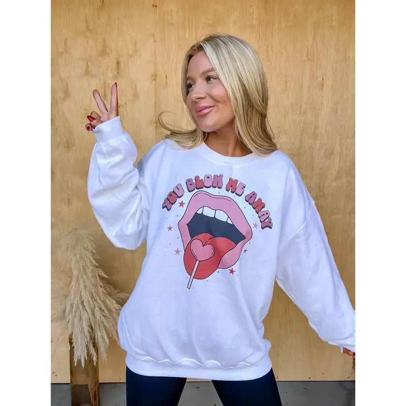 Blow Me Away Graphic Top