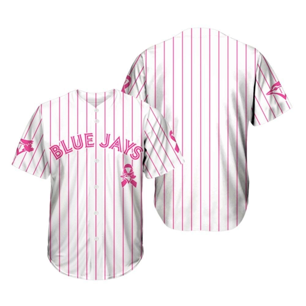 Blue Jays Breast Cancer Awareness Game Night Jersey 2025 - Grishko.com