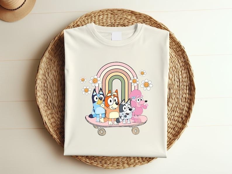 Bluey Eras Tour Shirt, Bluey Family Shirt, Bluey Cartoon Shirt, Bluey Birthday Party Shirt, Bluey Heeler Shirt, Eras Tour Bluey 486