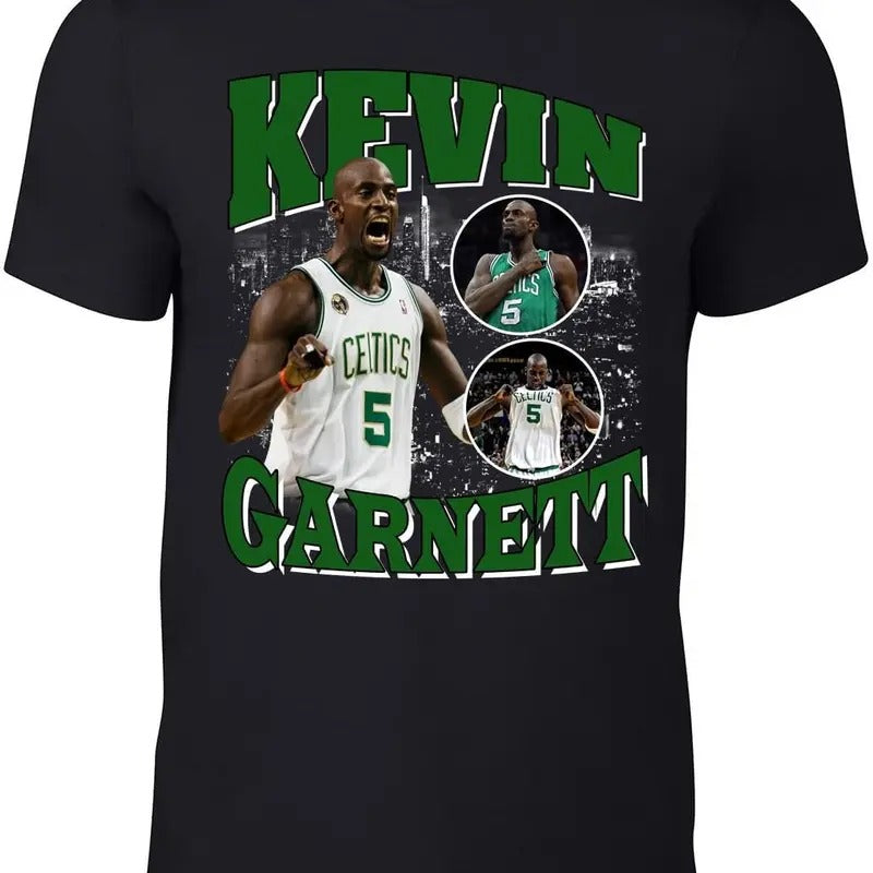 Boston Kevin Garnett Bootleg Style T-Shirt Hoodie, Sweatshirt | InkThreadWorks.com
