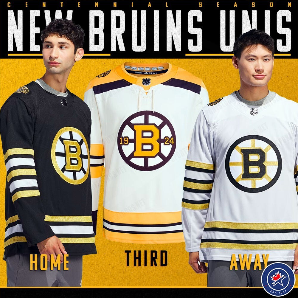 Boston Bruins Reveal New Centennial Jerseys (1)_conew1 Style 1