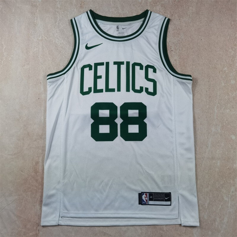 Boston Celtics#88 Neemias Queta Hot Press Celtics Style 2