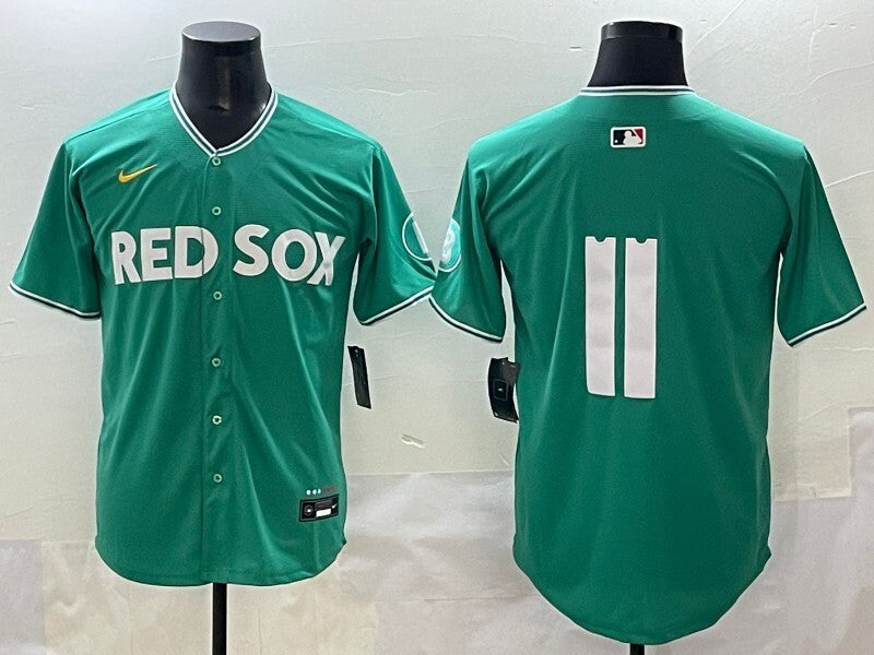 Boston Red Sox #11 Rafael Devers Red Sox Collaboration