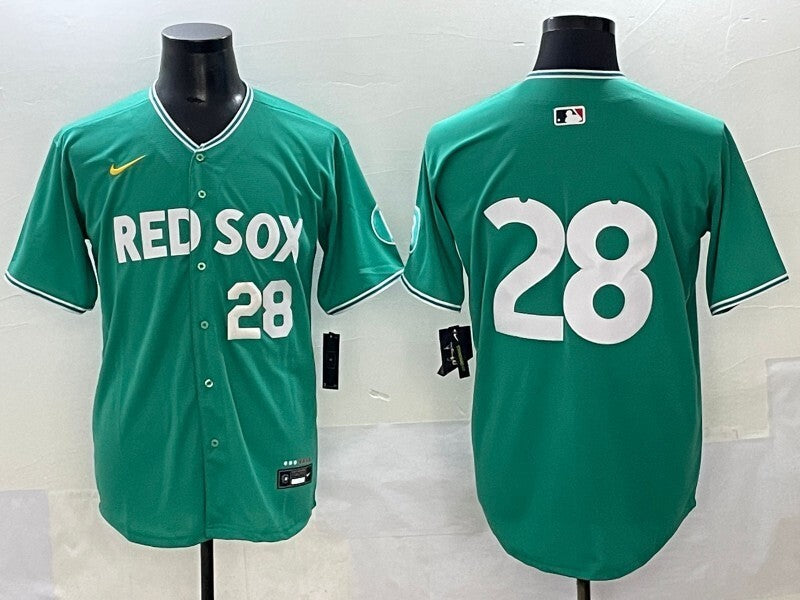 Boston Red Sox #28 Kristian Campbell Red Sox Collaboration Style 2