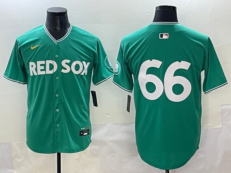 Boston Red Sox #66 Brayan Bello Red Sox Collaboration Style 3