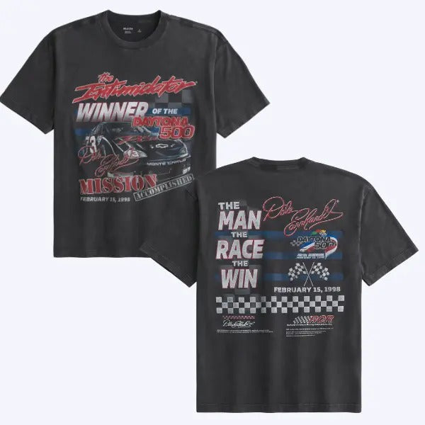 Boxy Dale Earnhardt NASCAR Graphic Shirt