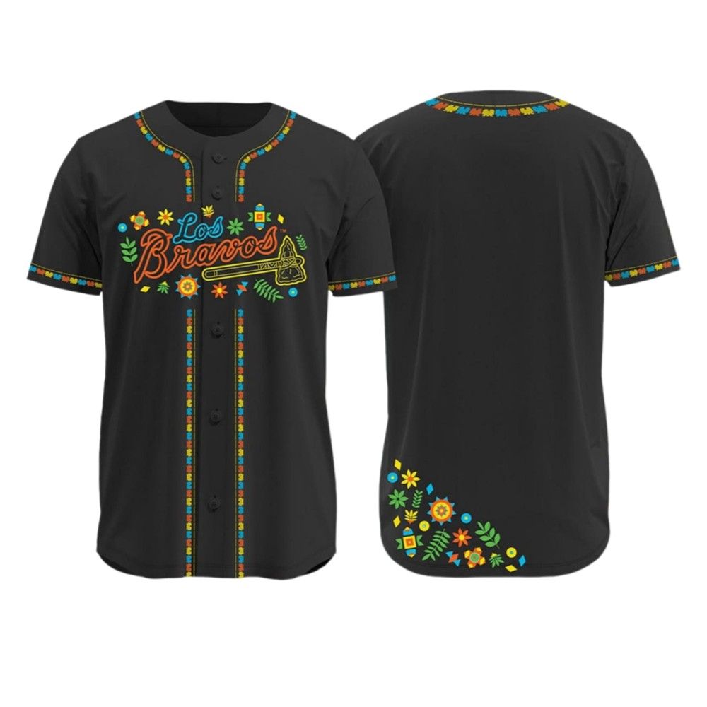 Braves Los Bravos Jersey Giveaway 2025 - Grishko.com