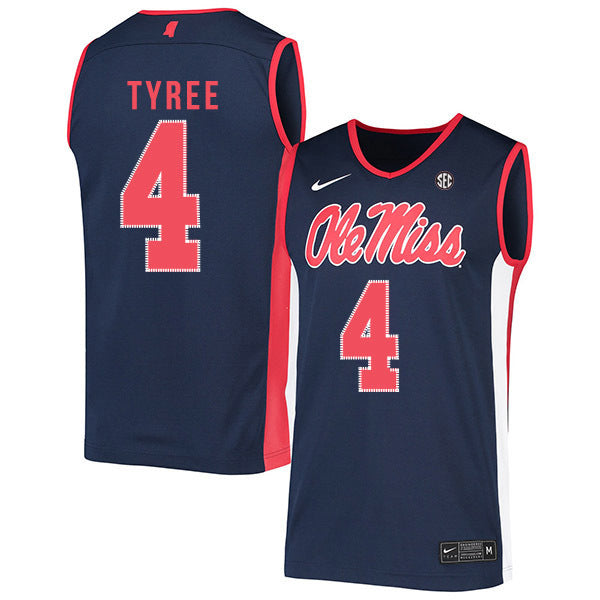 Breein Tyree 4 Navy