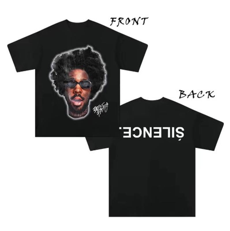 Brentt Faiiyazz Silence New Graphic Rap Tee Graphic Shirt Gift For Men, Gift For Women Menswear Top Streetwear