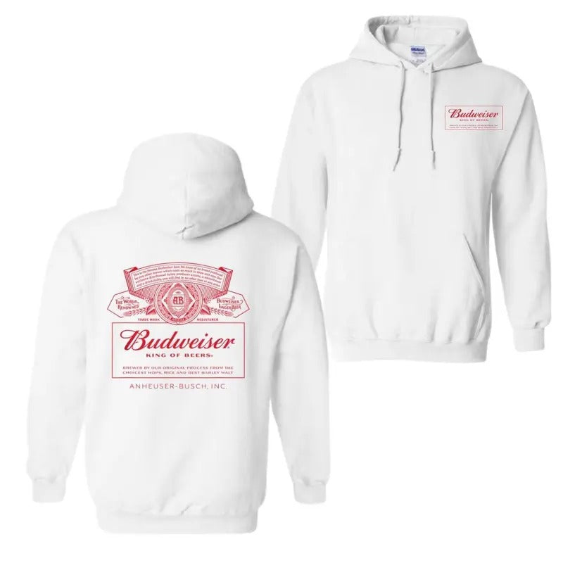 Budweiser King Of Beers hoodie, Budweiser hoodie For Men And Women T-Shirts, Sweatshirt | InkThreadWorks.com