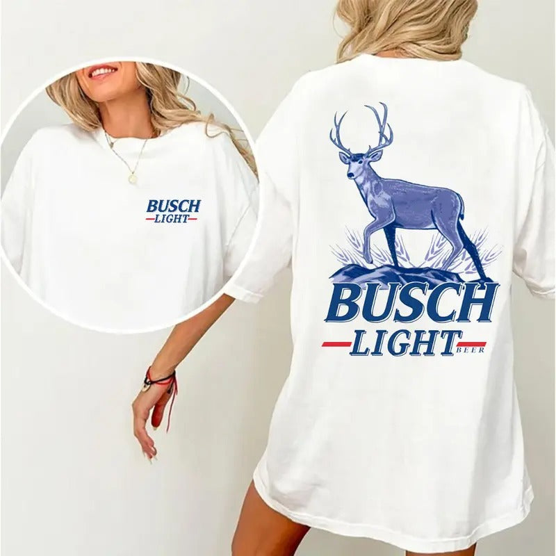 Busch Light Deer T-shirt Hoodie, Sweatshirt | InkThreadWorks.com